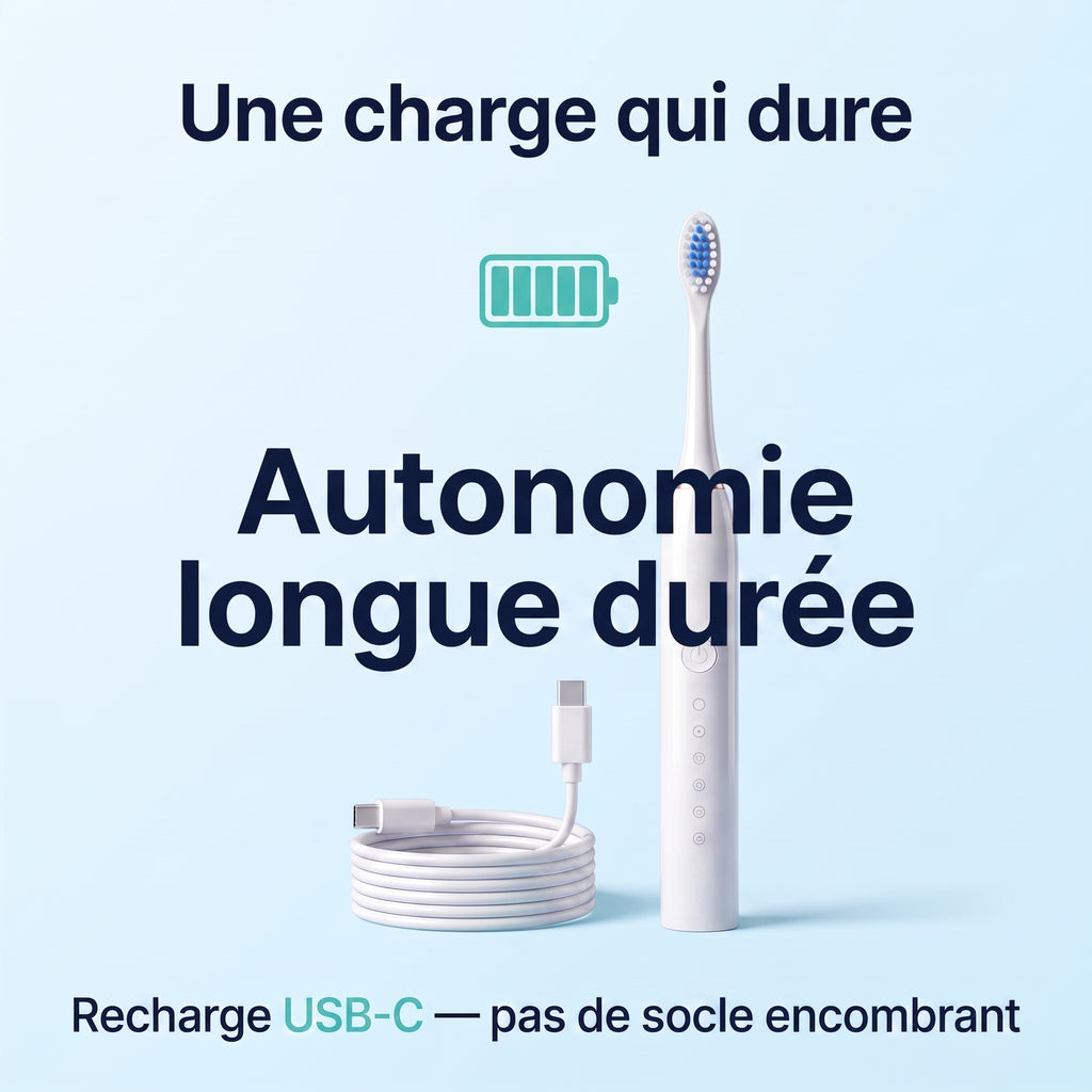 Brosse à Dents Électrique Blancheur - SoftClean Pro™