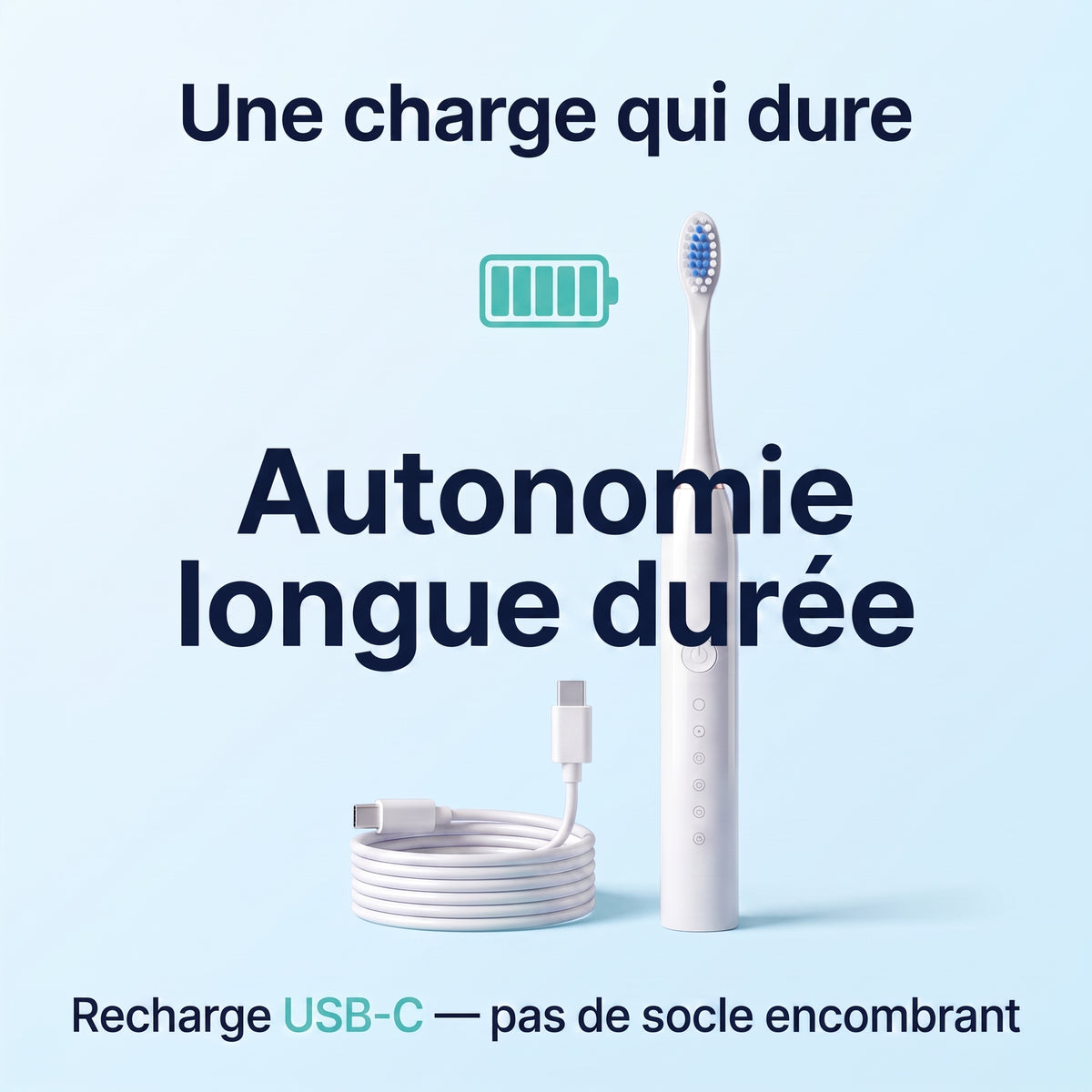 Brosse à Dents Électrique Blancheur - SoftClean Pro™